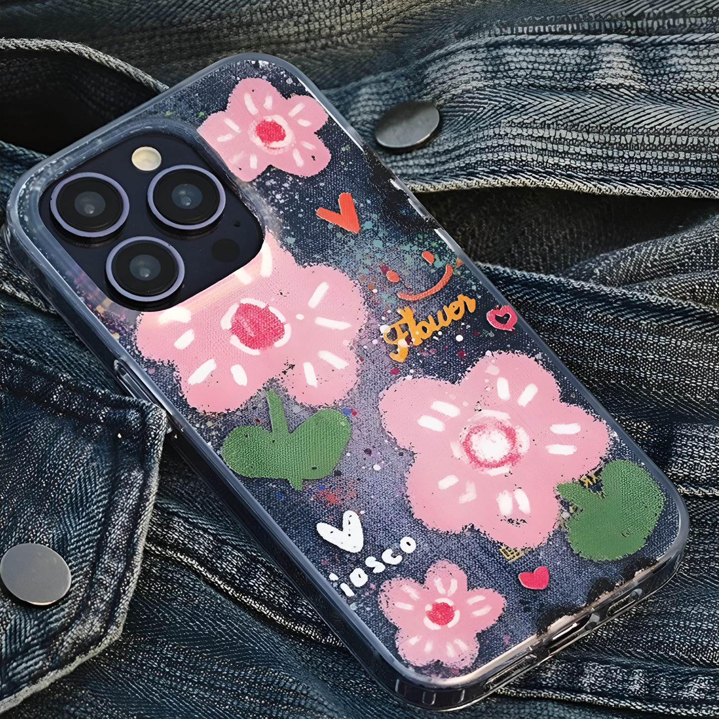 Denim Floral